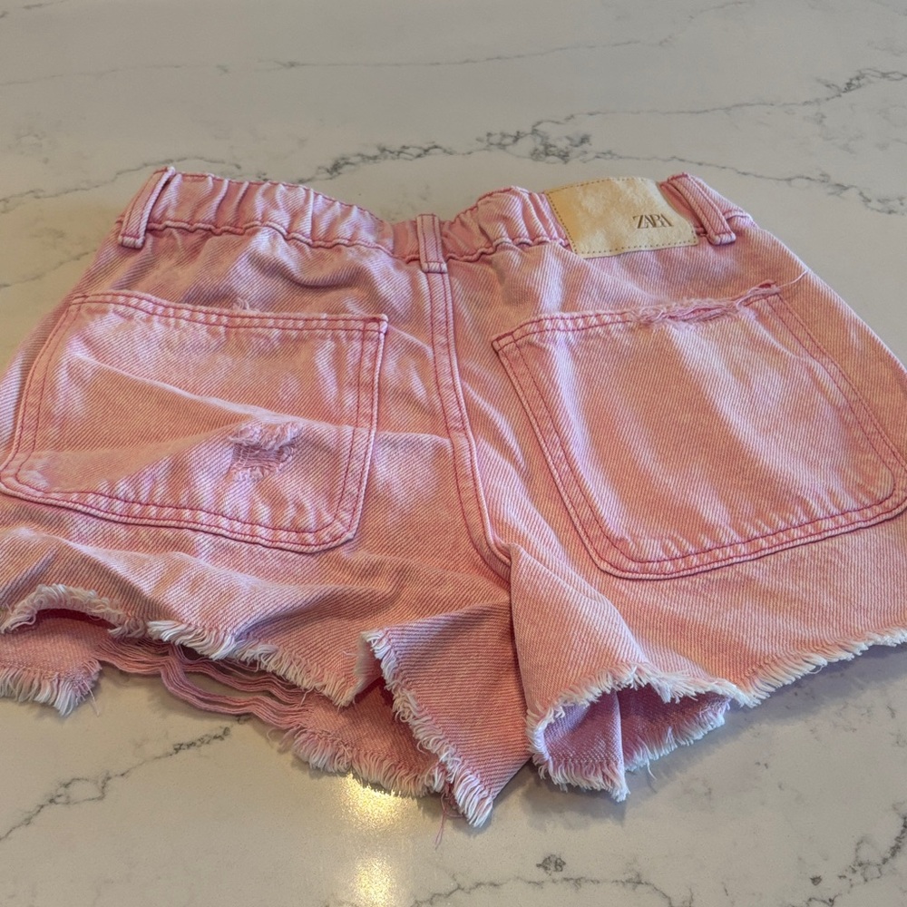 Zara Kids Pink and Tan Shorts Set - Picture 14 of 14